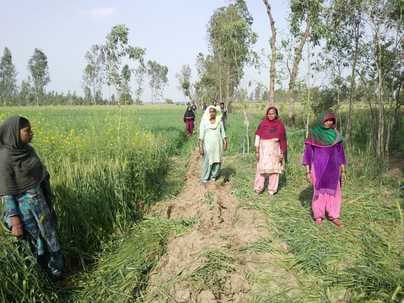 Uproar over crop destruction during dam closure