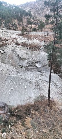 Work stalled for two months in landslide affected Seripul