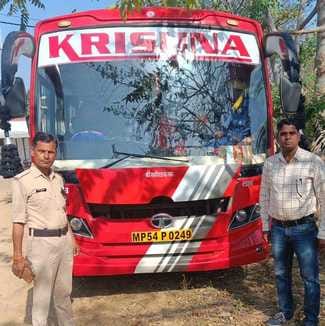 Transport department took big action against buses running without documents