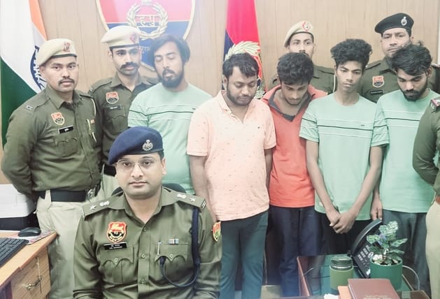 Five accused of cyber thug gang arrested