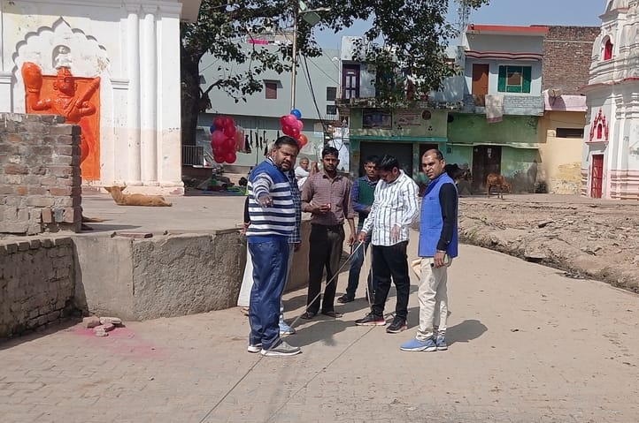 A new road will be built from near Ram Tal to the main intersection