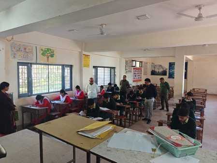 sdm visit in examination centers