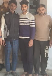 Three arrested with copper and wire worth lakhs of rupees
