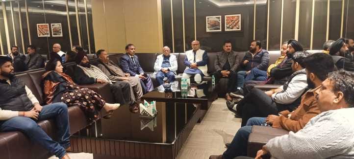 jammu, meeting, former mayer