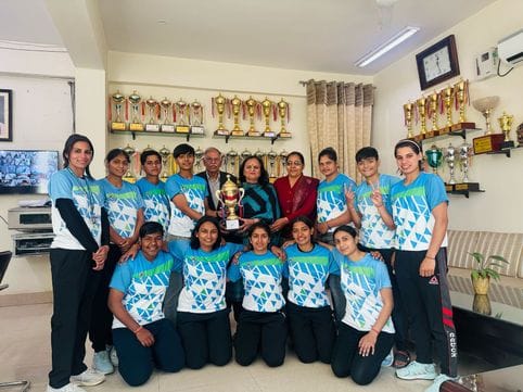 Kishori College first in Inter College Kabaddi