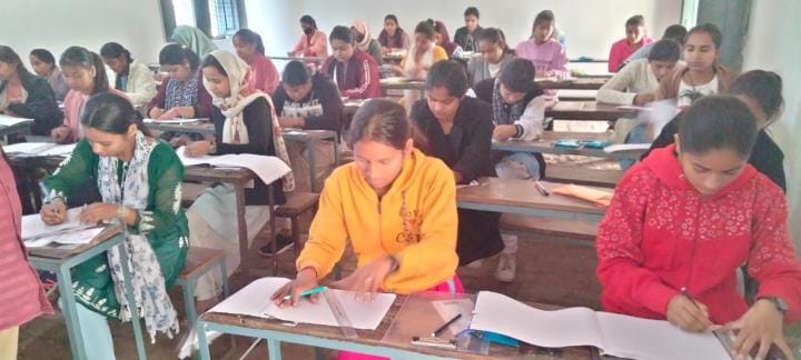 57 students absent in UP board exam