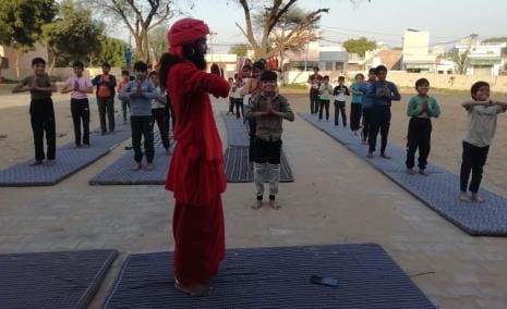 Diwali Nath is controlling drug addiction through yoga