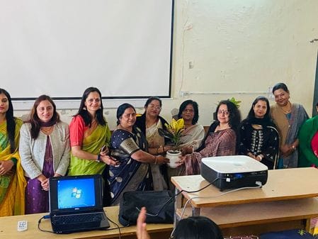 Workshop on women entrepreneurship organized in KLP College