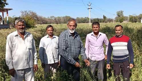Farmers expressed anger over non-opening of compensation portal