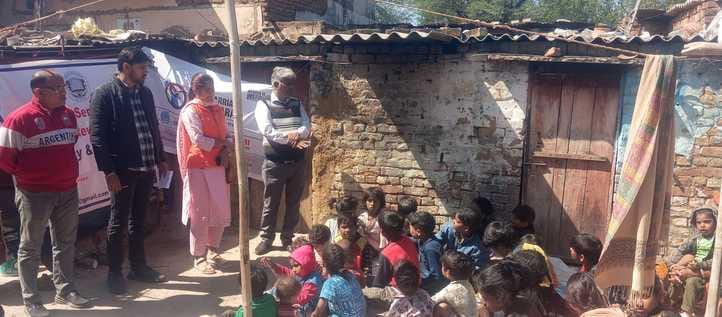Information given to villagers about legal rights