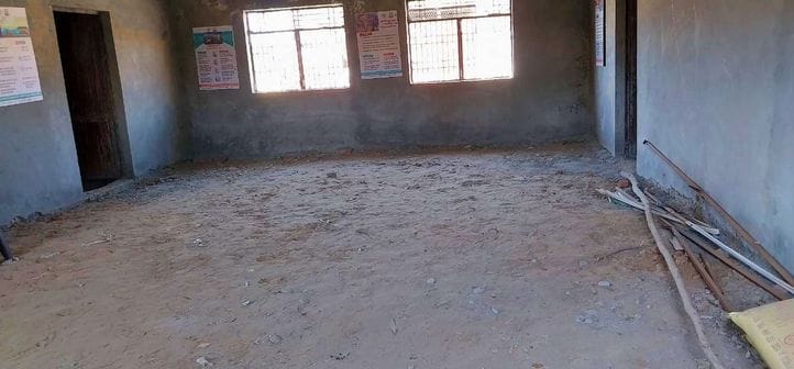 Even after five years, the village secretariat is incomplete