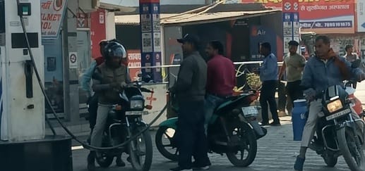 Road safety rules were ignored in Falgun, orders were also ineffective