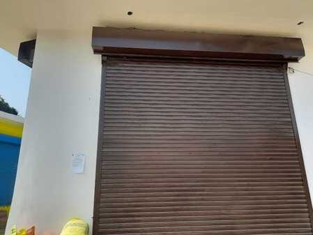 notice pasted on the house