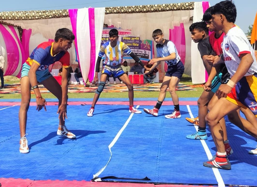 Agra's team champion in Kabaddi