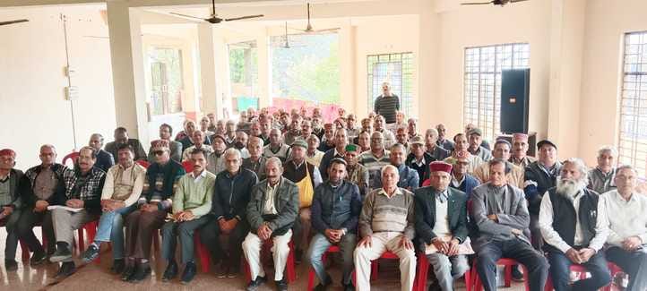 Jai Krishna became the head of Pensioner Welfare Association Sadar Khand