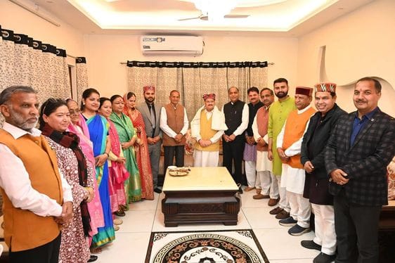 Senior BJP leaders arrived at Shivam's wedding ceremony