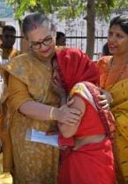 Financial help of 10 lakhs given to the victim's family