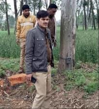 Teams are searching the forest, but the leopard is nowhere to be found