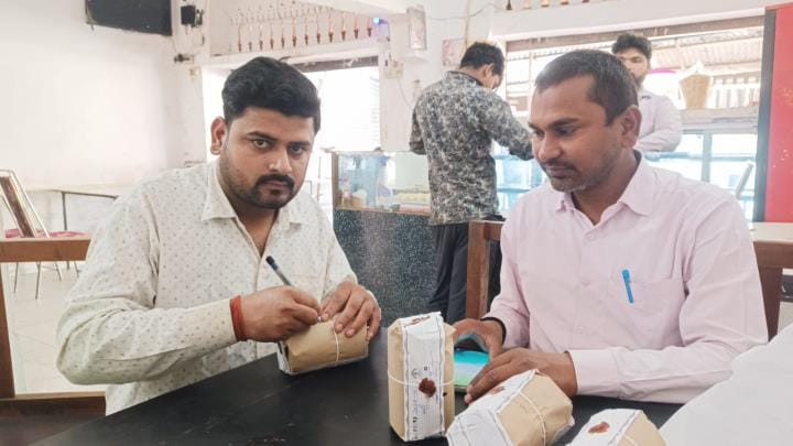 The team took nine samples of khoya, paneer, peda, laddu and gram flour