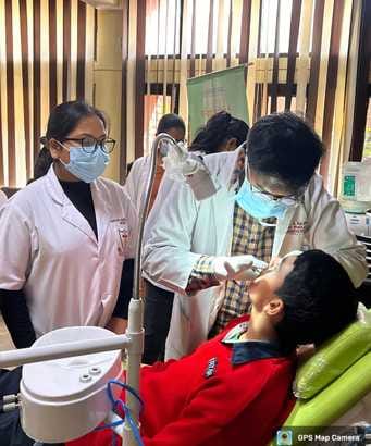 Divyang children were advised to get their teeth checked