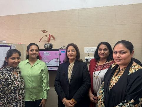 Vending machine installed in Session Court by Inner Wheel Club