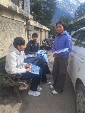 Students made aware about road safety