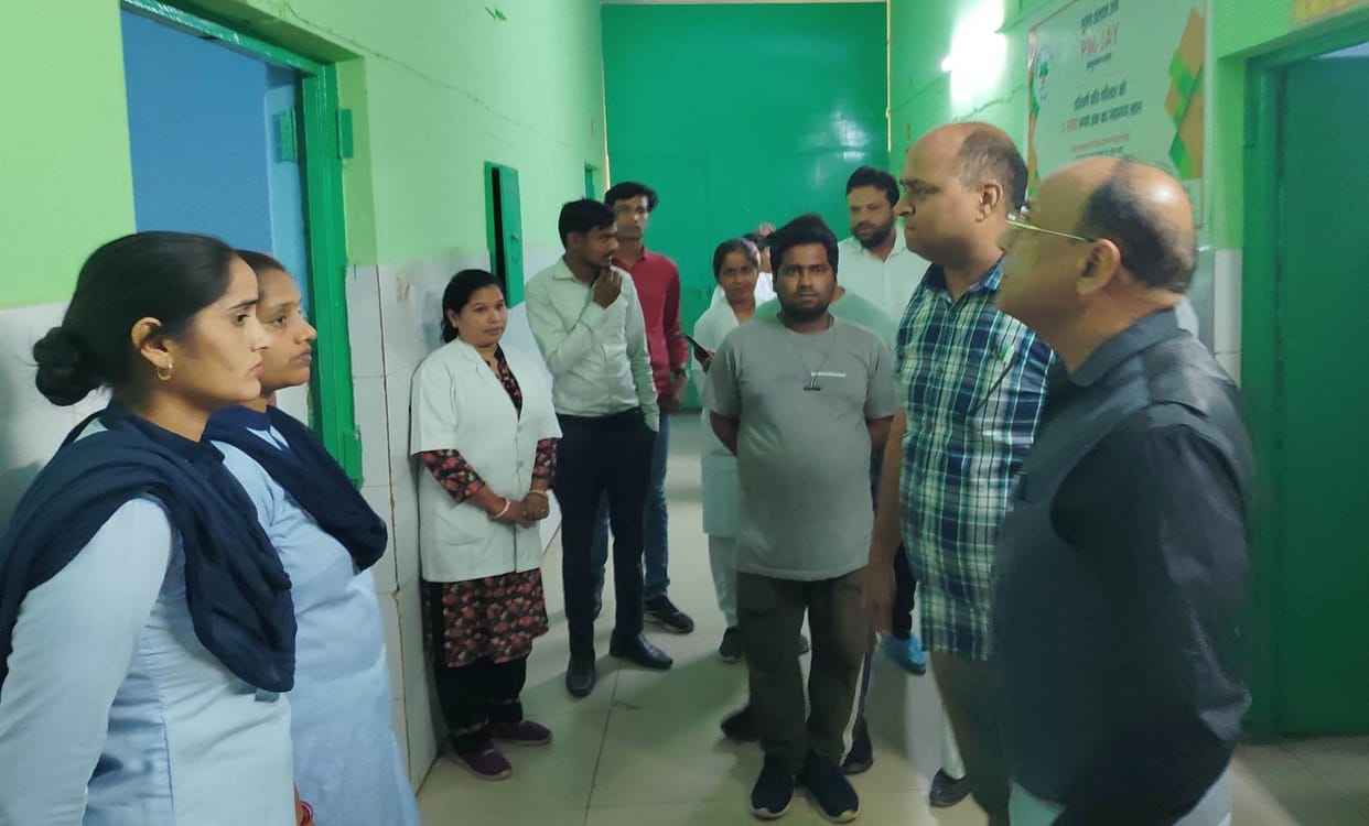 CMO inaugurated the Block Public Health Unit building