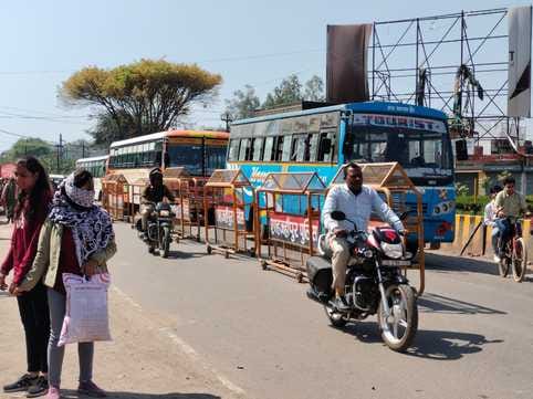 To save the market from traffic jam, mobile bike policemen will be deployed at six places