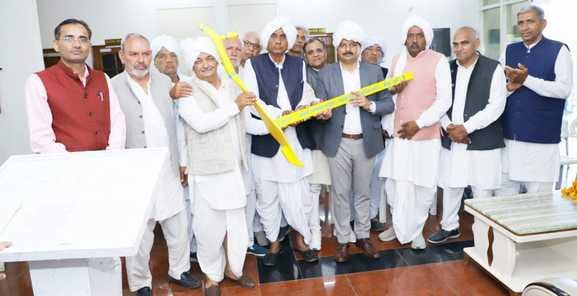 Khap representatives honored CM's OSD