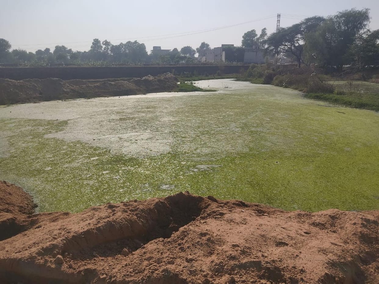 There is no arrangement for drainage of contaminated water, waterlogging on main roads
