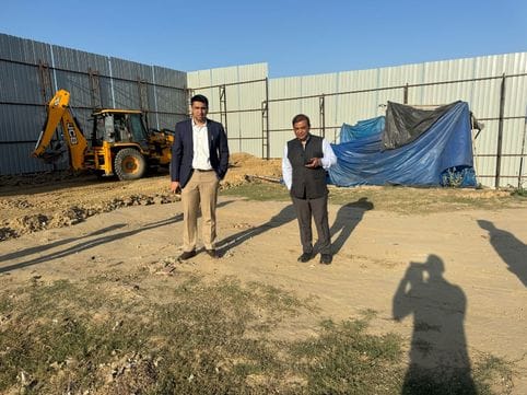 Illegal plotting going on in 50 thousand square meters was demolished