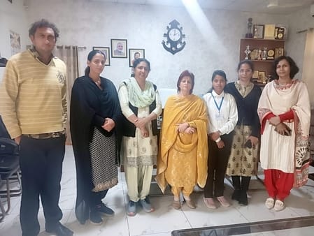 Kiran stood second in the Mehndi competition of National Youth Festival