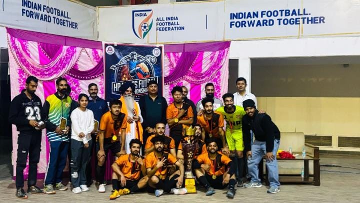 Triumph Football Club Mandi became the winner