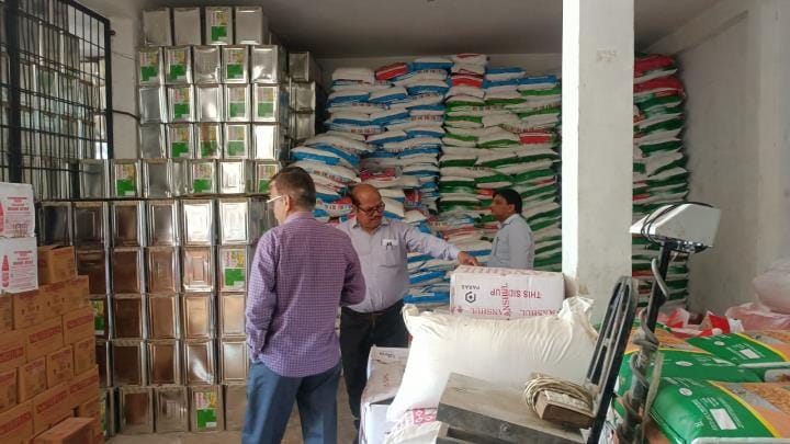 436 kg of sweets stored in the factory destroyed