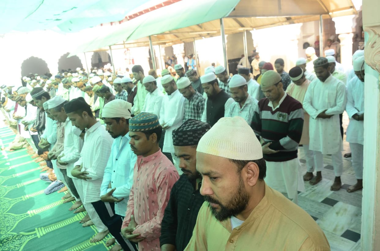 Prayers for peace in the country were offered on the first Friday of Ramadan