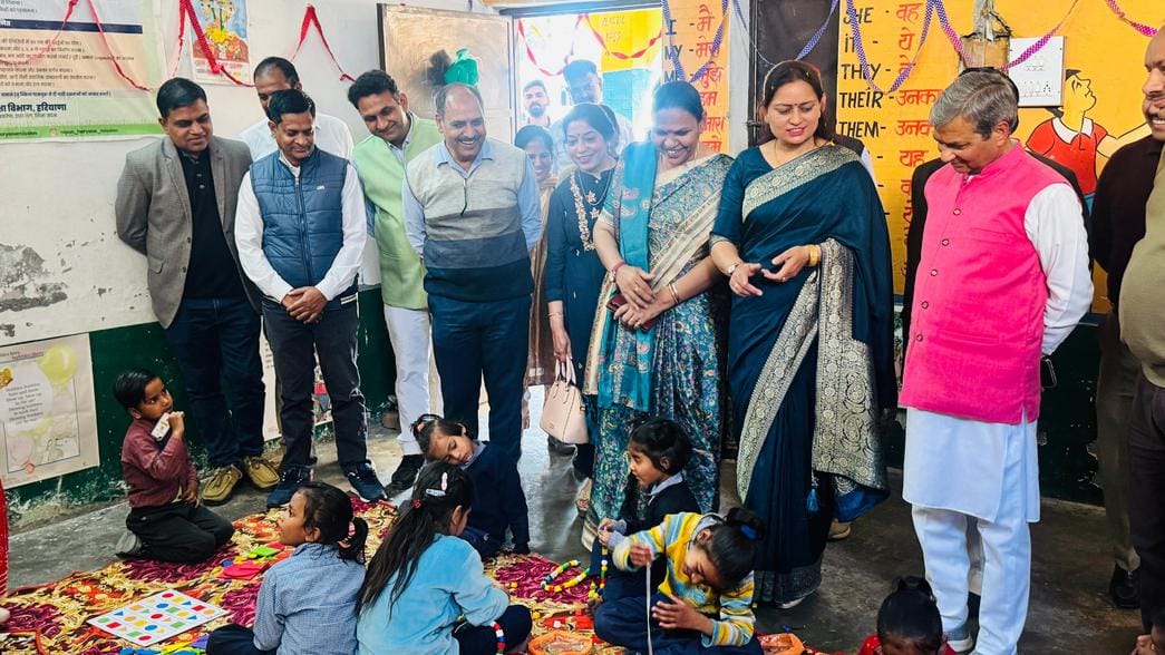 More than 100 schools of the district participated in the sports fair