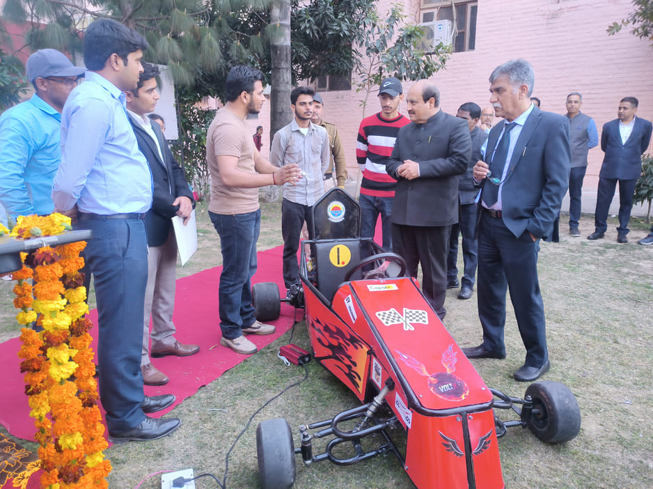 UIT students made EV formula racing car