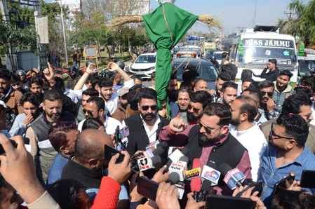 jammu, protest yuva rajput sabha