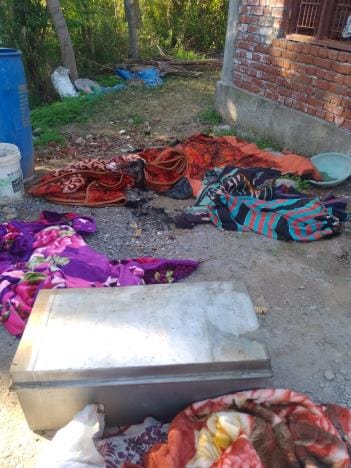 Fire in Home in Ramkot