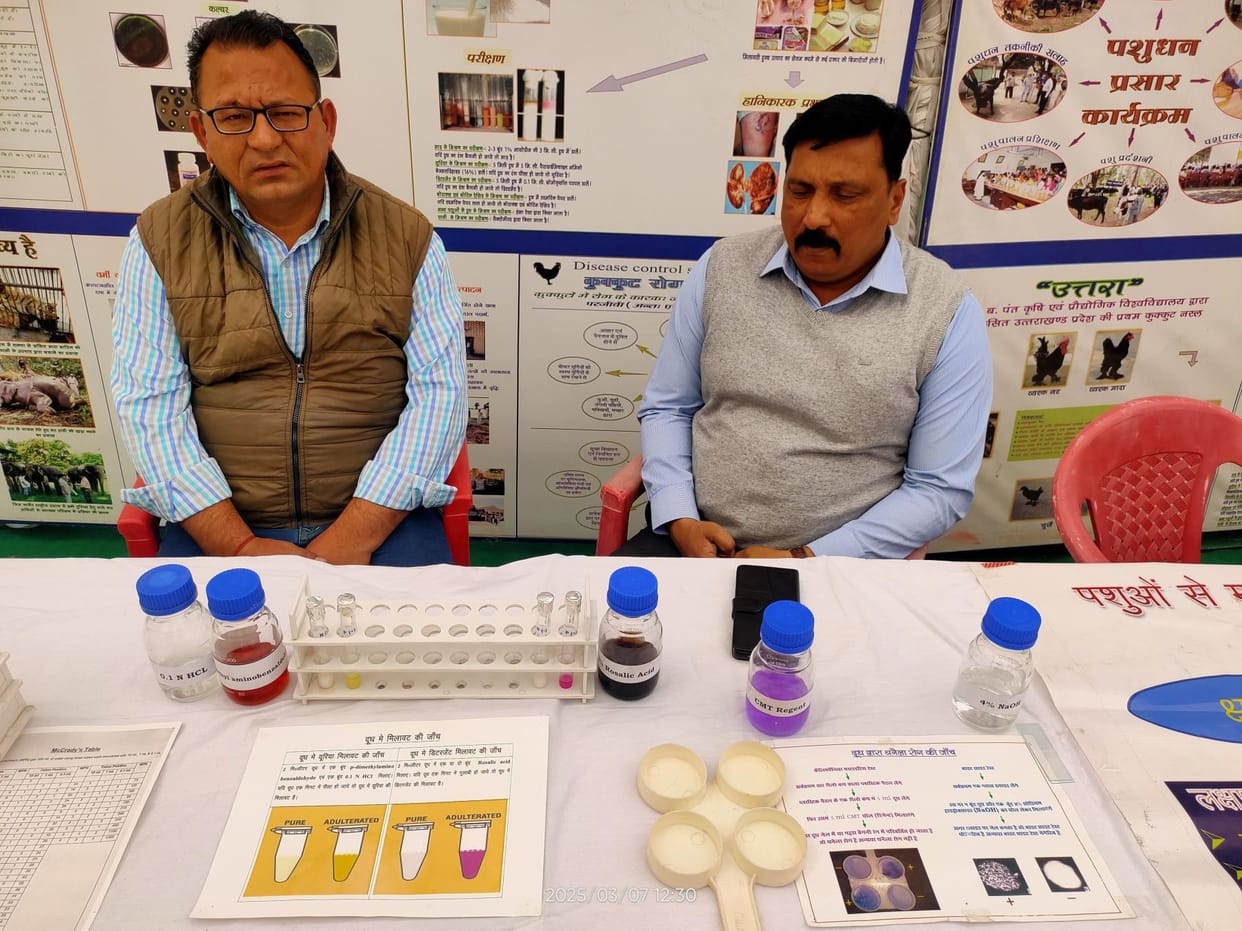 Now check adulteration in milk at home