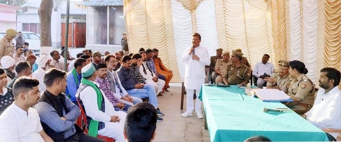 Traders boycotted the peace committee meeting