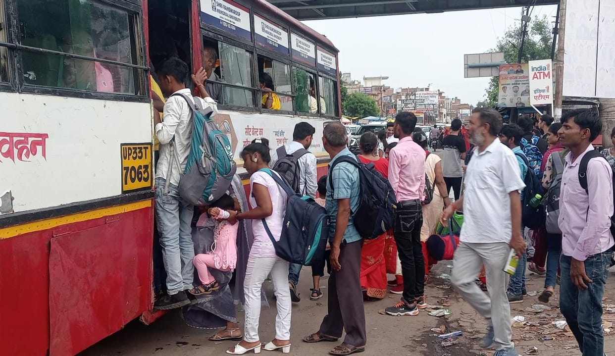 20 buses for Delhi on Holi, frequency will increase on Lucknow and Kanpur routes