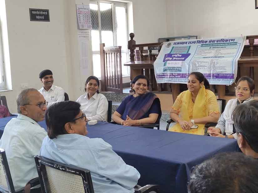 Sirohi News: 284 cases settled in Sirohi National Lok Adalat, award of Rs 5.50 crore passed...