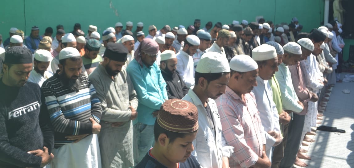 prayed for peace in the country