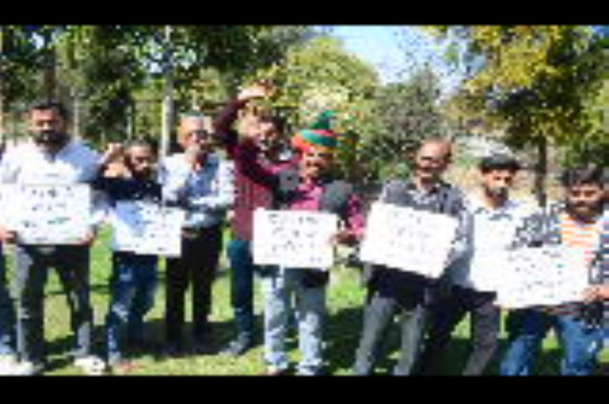 Rajput Sabha Held Protest Against Deupty Cm