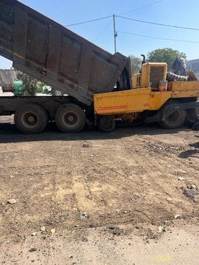 Negligence in road construction worth two crores in new grain market