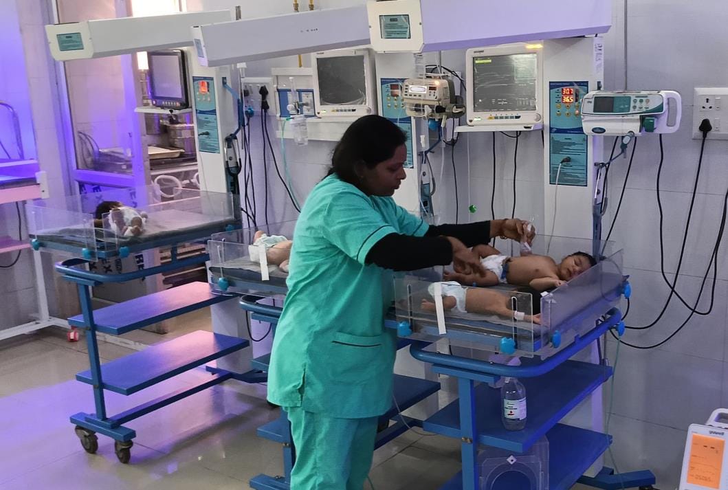 40 children admitted on 32 beds