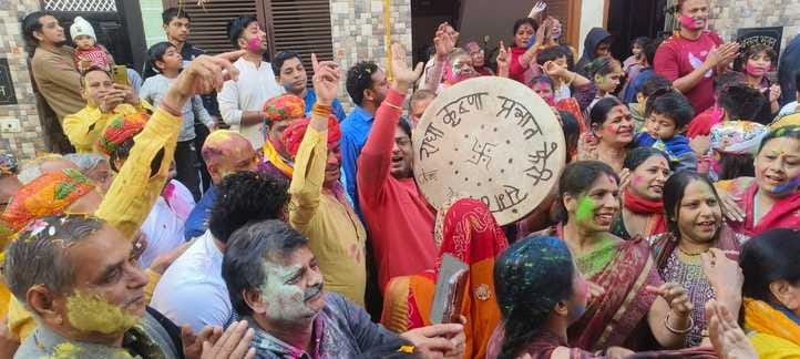 took out a morning procession