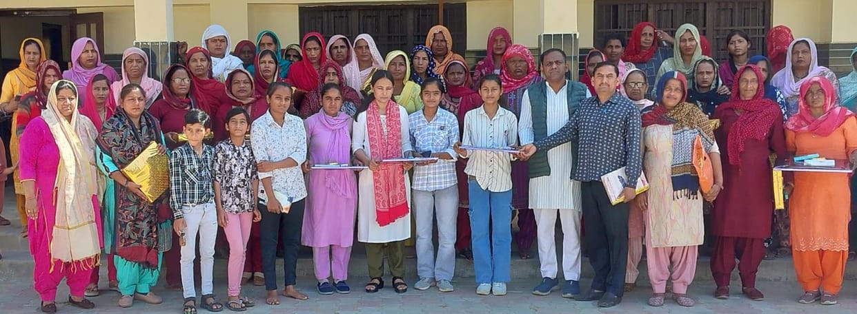 Bird feeders installed in school on Women's Day
