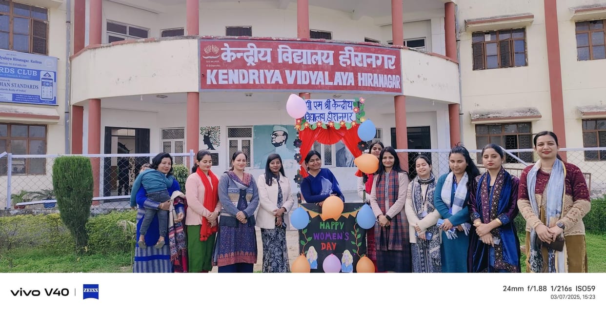 Women day Celebrate in PM Shri KV School